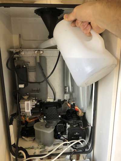 Ideal shop boiler service