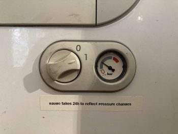 vaillant pressure