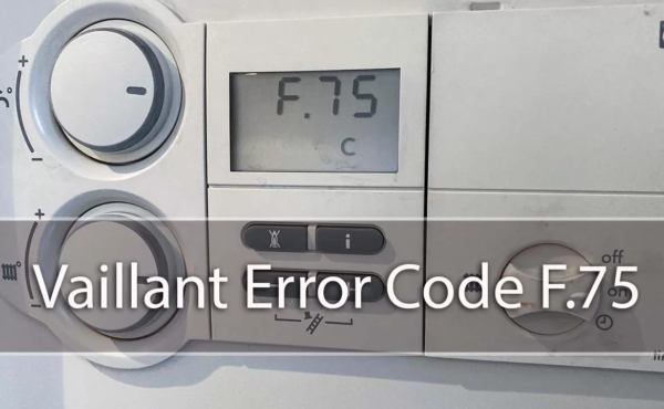 Vaillant F.75 error code – full boiler repair